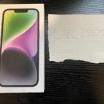 New Apple iPhone 14 - Unlocked, 128 GB, Midnight, A2649