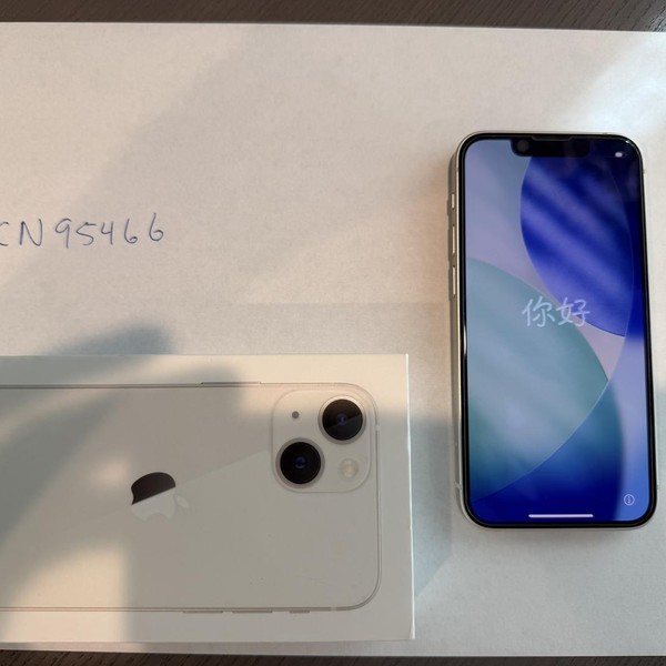 Apple iPhone 13 Mini - Unlocked, 128 GB, Starlight, A2481