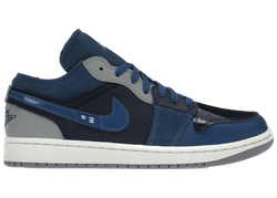 Jordan 1 Low SE Craft Obsidian French Blue Ashen Slate White