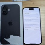 Mint Apple iPhone 16 - Unlocked, 128 GB, Black, A3081