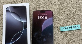 Mint
													Apple iPhone 16 Pro Max - Unlocked, White, 256 GB, A3084, photo 1 of 8
