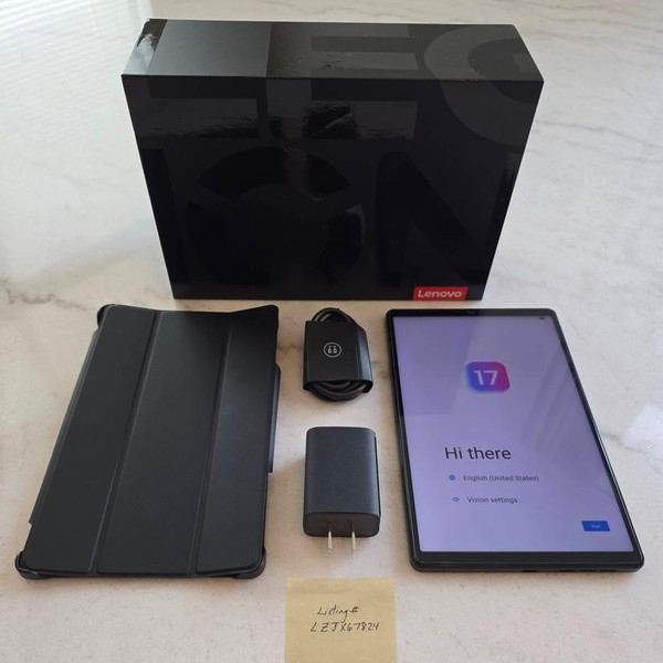 Lenovo Legion Tab Gen 3 - Wi-Fi, 256 GB, Black, 12 GB