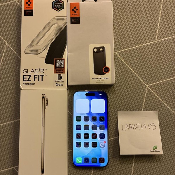 Apple iPhone Air - Unlocked, 256 GB, Light Gold, A3260