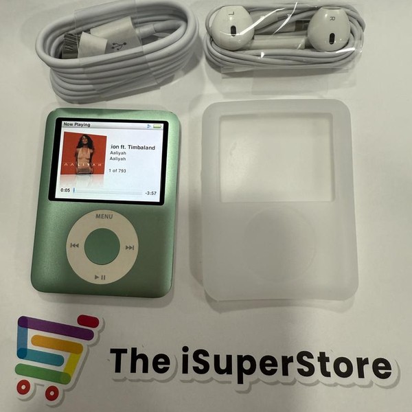 Apple iPod Nano 3rd Gen - 8 GB, Green