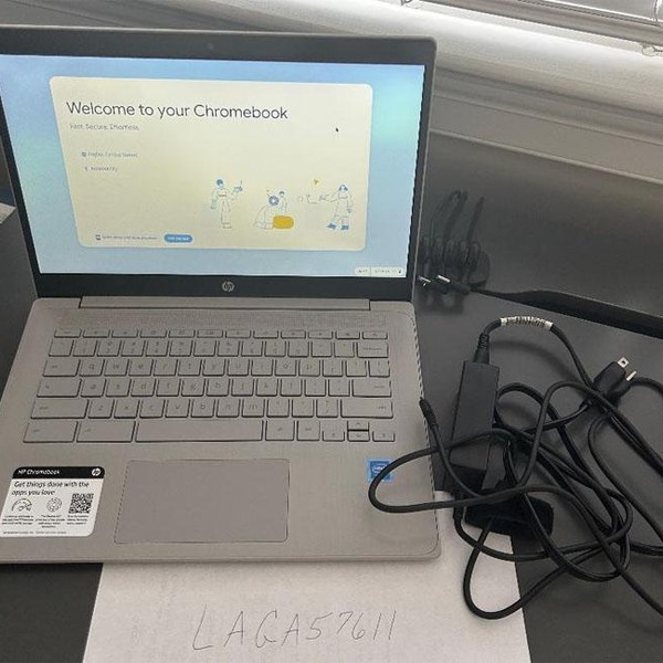 HP Chromebook 14a - 64 GB, Silver, 4 GB, Intel Celeron