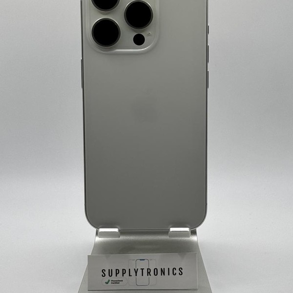 Apple iPhone 15 Pro - Unlocked, 1 TB, White, A2848