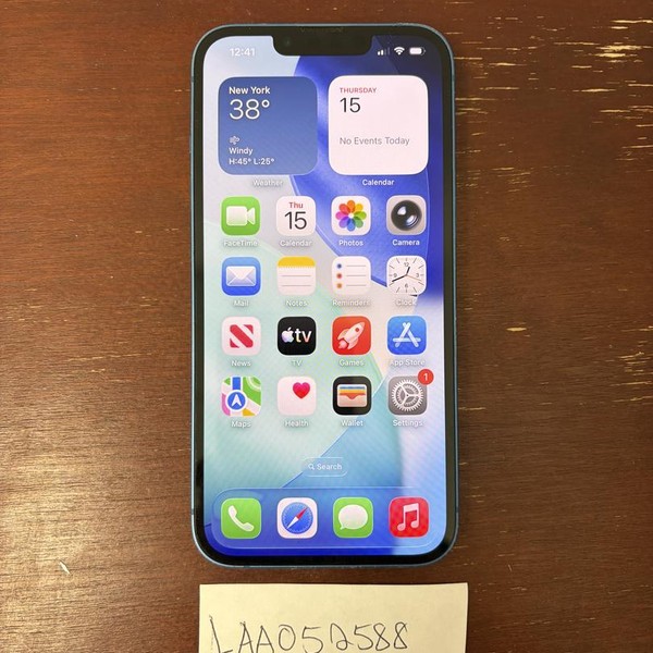 Apple iPhone 13 - Unlocked, 128 GB, Blue, A2482