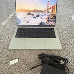 Fair MacBook Pro 2021 - 14 inch - 1 TB, Silver, 16 GB, Apple M1 Pro 10-core