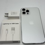 Good Apple iPhone 12 Pro Max - Unlocked, 256 GB, Silver, A2342