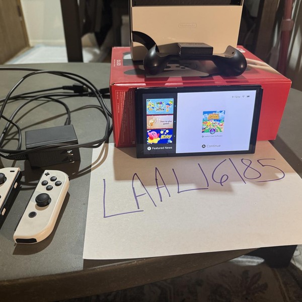 Nintendo Switch - OLED - White, 64 GB