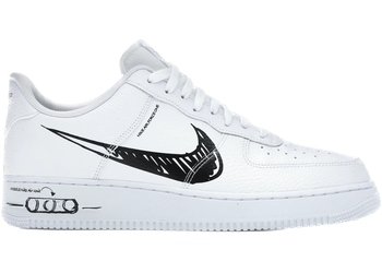 Nike Air Force 1 Low Sketch White Black for sale