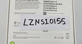 New
													Mac Mini 2024 - Apple M4, 256 GB, 16 GB, photo 5 of 9