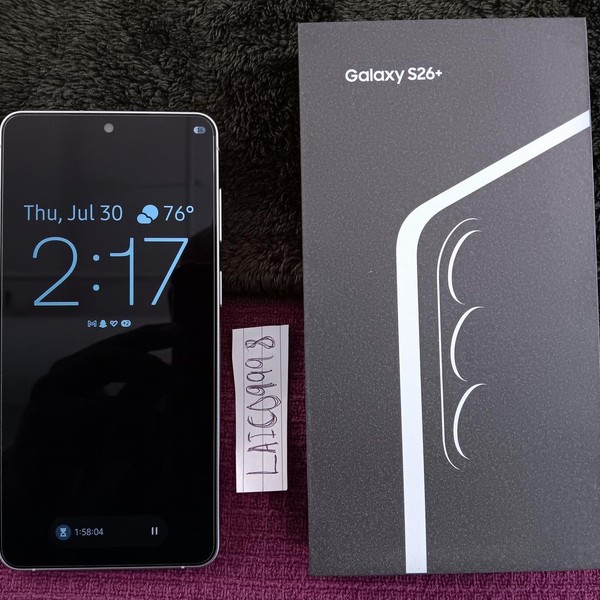 Samsung Galaxy S26 Plus - Unlocked, 512 GB, White, 12 GB, SM-S947U1