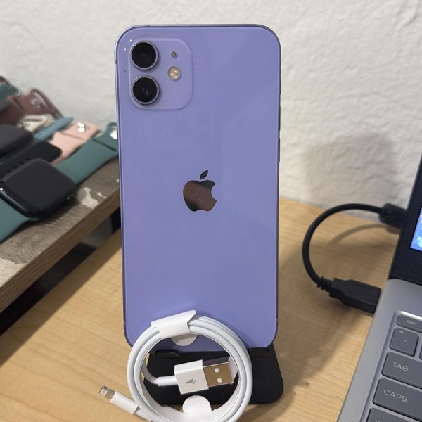 Apple iPhone 12 - Unlocked, 64 GB, Purple, A2172