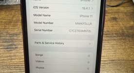 Fair
													Apple iPhone 11 - Unlocked, Red, 64 GB, A2111, photo 5 of 10