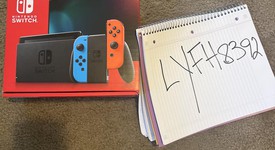New
													Nintendo Switch - Red & Blue, 32 GB, photo 2 of 8