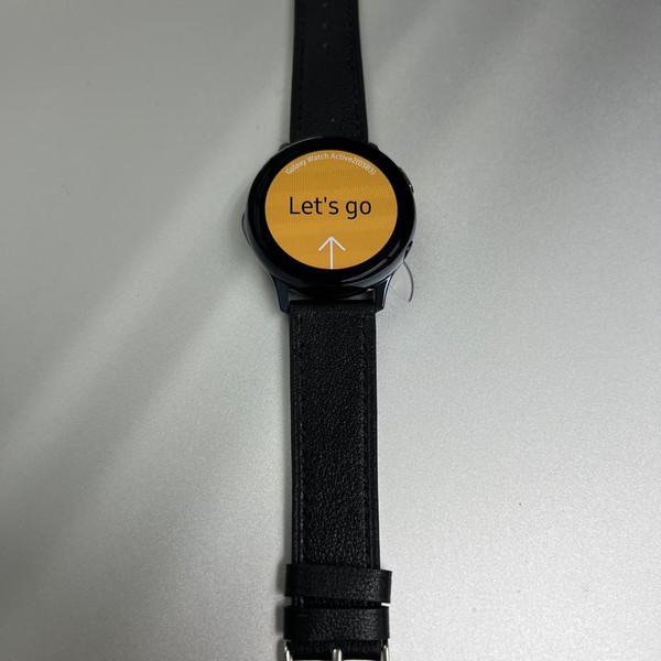 Samsung Galaxy Watch Active2 40mm - AT&T, Black, Stainless Steel