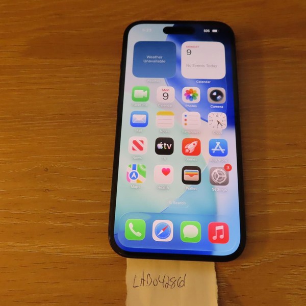 Apple iPhone 15 - T-Mobile, 128 GB, Black, A2846