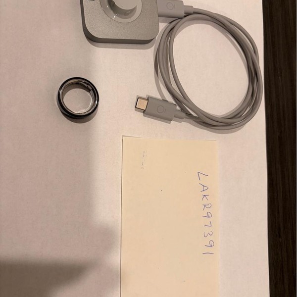 Oura Ring Gen 4 - Black, Size 9