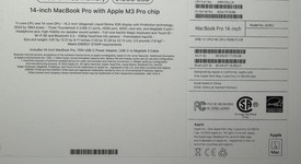 Good
													MacBook Pro Late 2023 (M3) - 14" - Apple M3 Pro 11-core, Black, 512 GB, 18 GB, 14-core GPU, photo 5 of 15