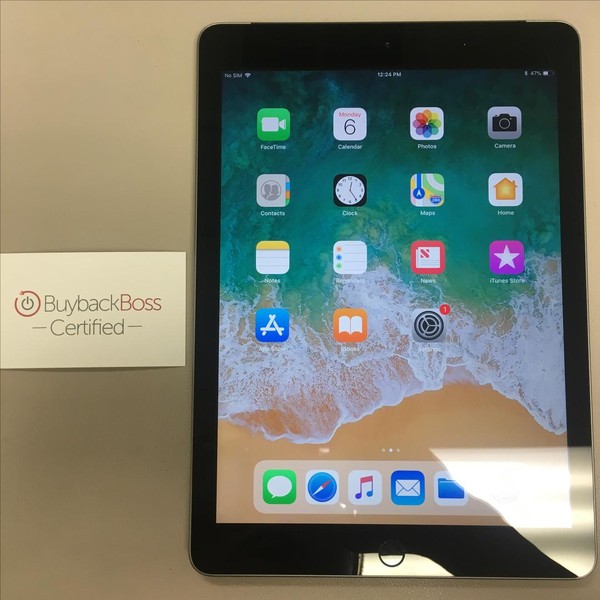 Apple iPad 5th Gen - Unlocked, 32 GB, Gray, A1823