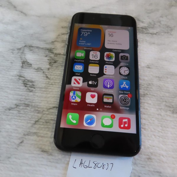 Apple iPhone SE 3rd Gen 2022 - Verizon, 64 GB, Midnight, A2595