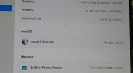 Good
													MacBook Air 2020 - 13" - I5, Gold, 512 GB, 8 GB, photo 3 of 11