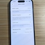 Good Apple iPhone 15 - Unlocked, 128 GB, Black, A2846