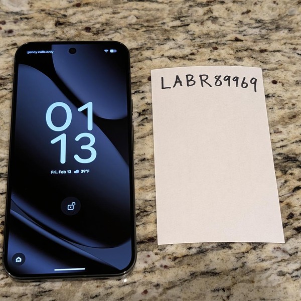 Google Pixel 10 Pro XL - Unlocked, 256 GB, Obsidian, GUL82