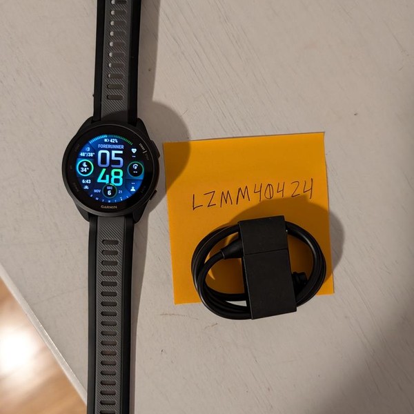 Garmin Forerunner 165 - Black, Standard