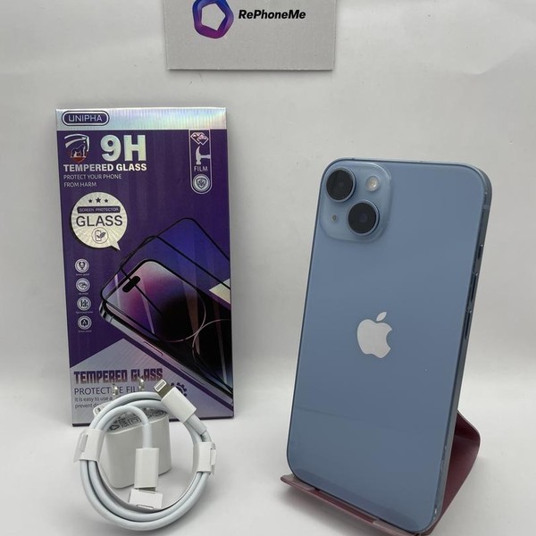 Apple iPhone 14 - Unlocked, Blue, 128 GB, A2649