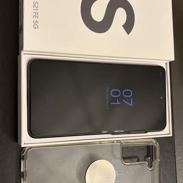 Samsung Galaxy S21 FE 5G - AT&T, 128 GB, Graphite, 6 GB, SM-G990U2