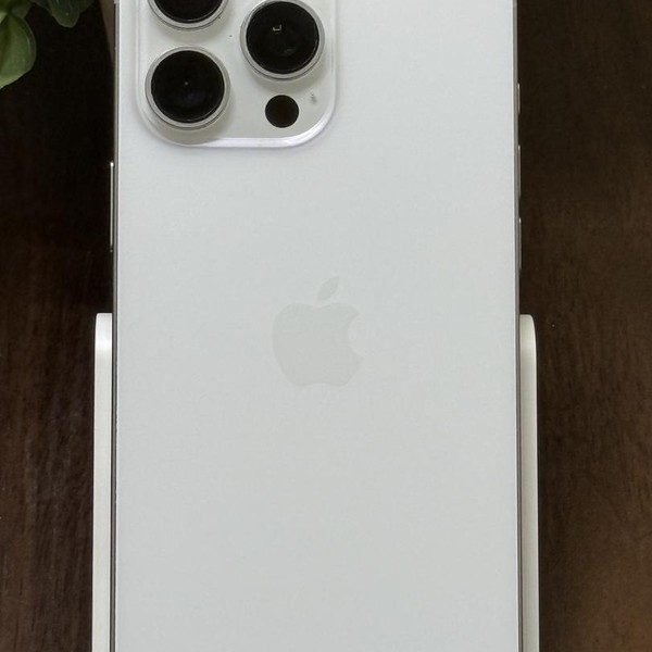 Apple iPhone 15 Pro Max - Unlocked, 256 GB, White, A2849