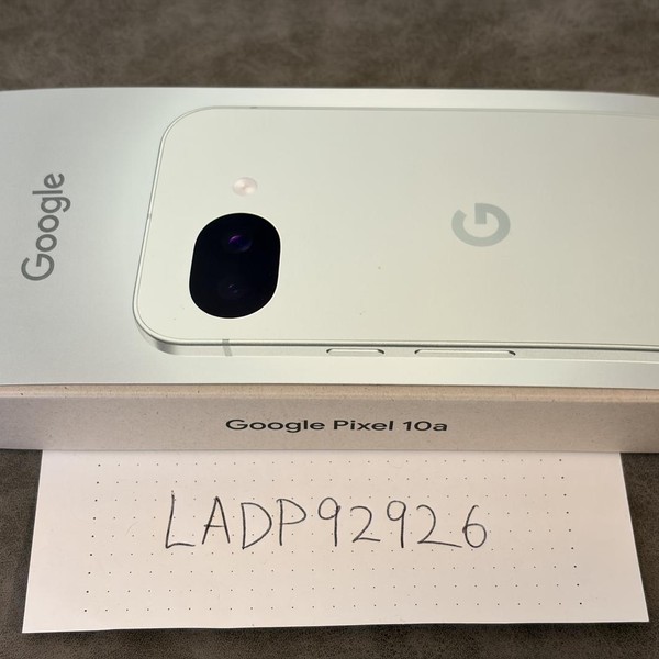 Google Pixel 10a - Unlocked, 128 GB, Fog, GE1GQ