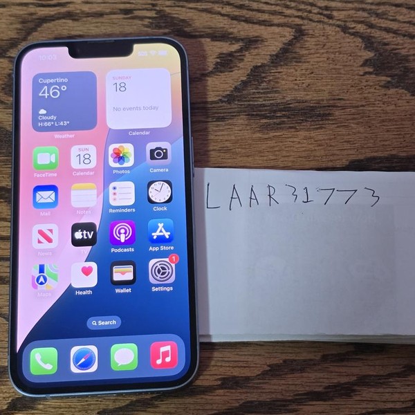 Apple iPhone 14 - Unlocked, 128 GB, Blue, A2649