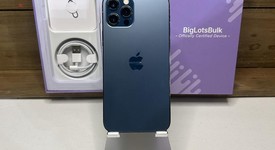 Fair
													Apple iPhone 12 Pro - Unlocked, Pacific Blue, 256 GB, A2341, photo 4 of 5