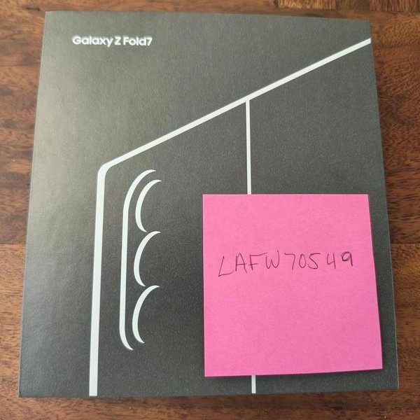 Samsung Galaxy Z Fold7 - Unlocked, 1 TB, Jetblack, 16 GB, SM-F966U1