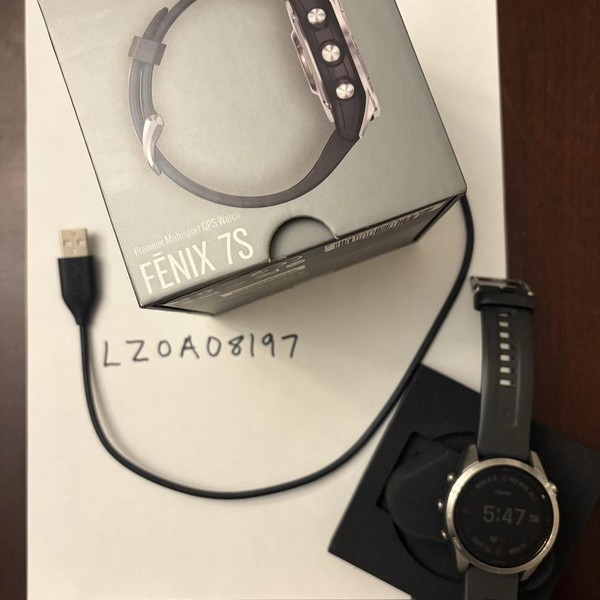 Garmin Fenix 7S - Silver, Standard