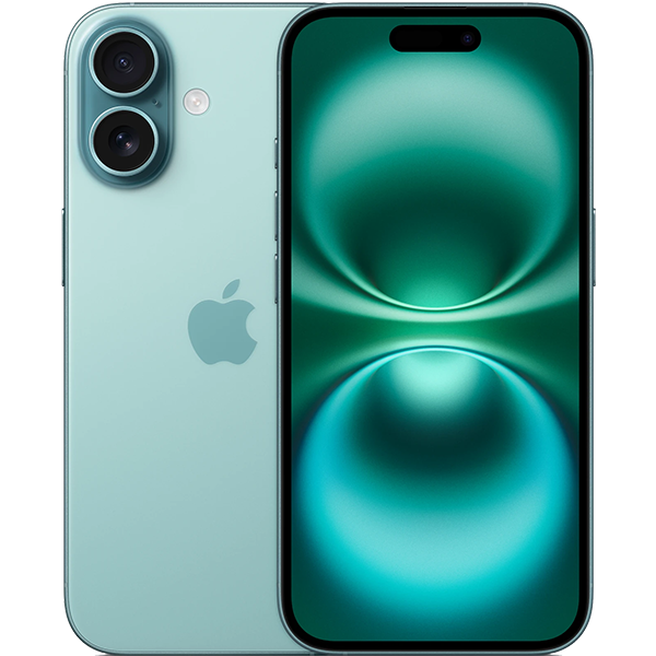 Apple iPhone 16 - Unlocked, 128 GB, Teal, A3081