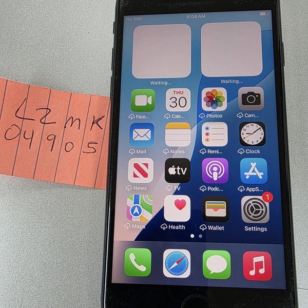 Apple iPhone SE 3rd Gen 2022 - Unlocked, Midnight, 128 GB, A2595