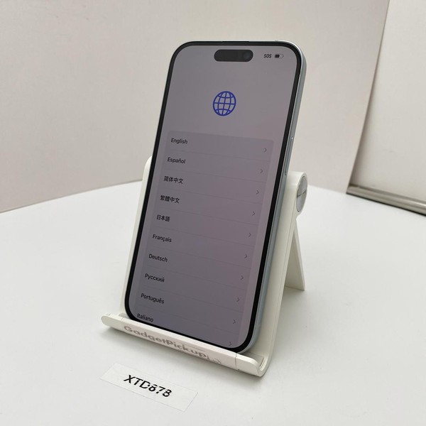 Apple iPhone 15 - Unlocked, 128 GB, Blue, A2846