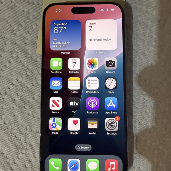 Apple iPhone 15 Pro - Verizon, 256 GB, Natural, A2848