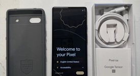 Good
													Google Pixel 6a - Unlocked, Charcoal, 128 GB, 6 GB, GX7AS, photo 1 of 26