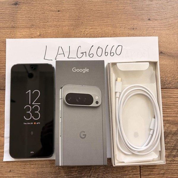 Google Pixel 9 Pro XL - Unlocked, 128 GB, Hazel, 16 GB, GGX8B
