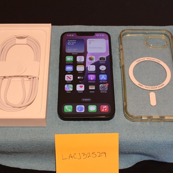 Apple iPhone 16e - Unlocked, 128 GB, Black, A3212