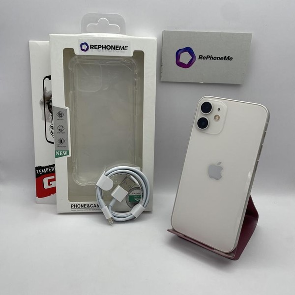 Apple iPhone 12 Mini - Unlocked, 64 GB, White, A2176