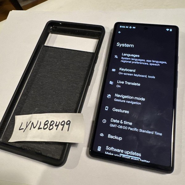 Google Pixel 6 - Unlocked, 128 GB, Seafoam, 8 GB, GB7N6