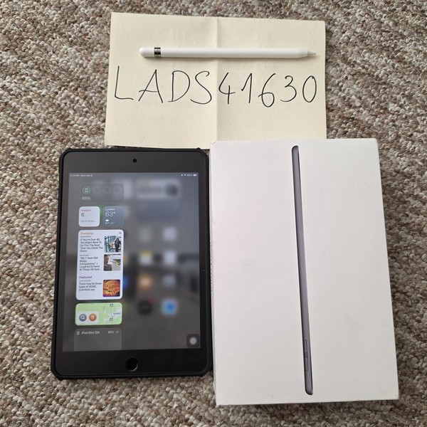 Apple iPad Mini 5th Gen - Unlocked, 256 GB, Gray