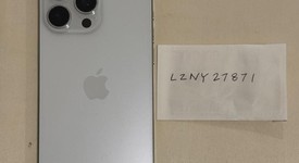 Good
													Apple iPhone 15 Pro Max - Unlocked, White, 256 GB, A2849, photo 1 of 12