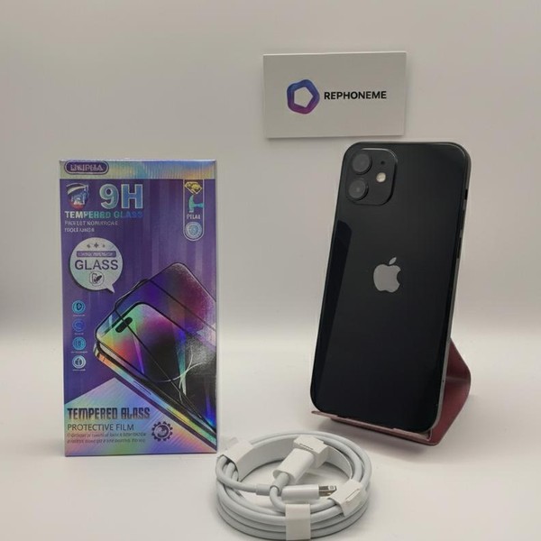 Apple iPhone 12 - Unlocked, 64 GB, Black, A2172